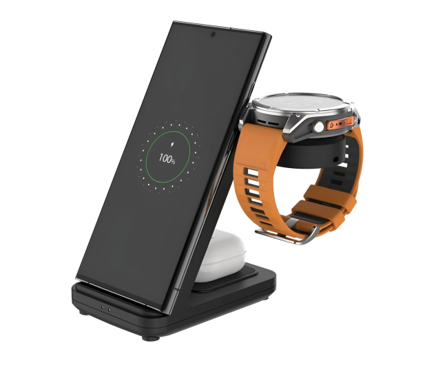 FIXED Ładowarka 3w1 Powerstation for Garmin 15W czarna - 1338567 - zdjęcie 2